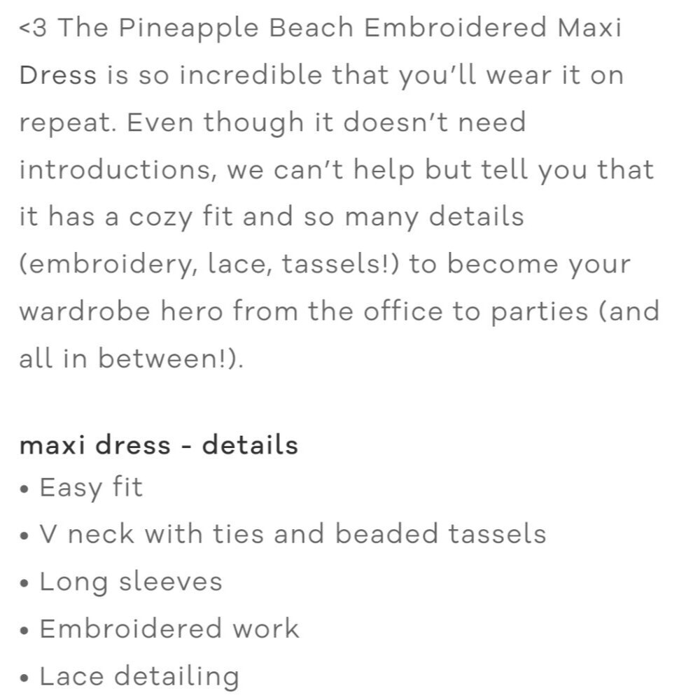Farm Rio Pineapple Beach Embroidered Tiered Maxi Dress - Picture 7 of 7